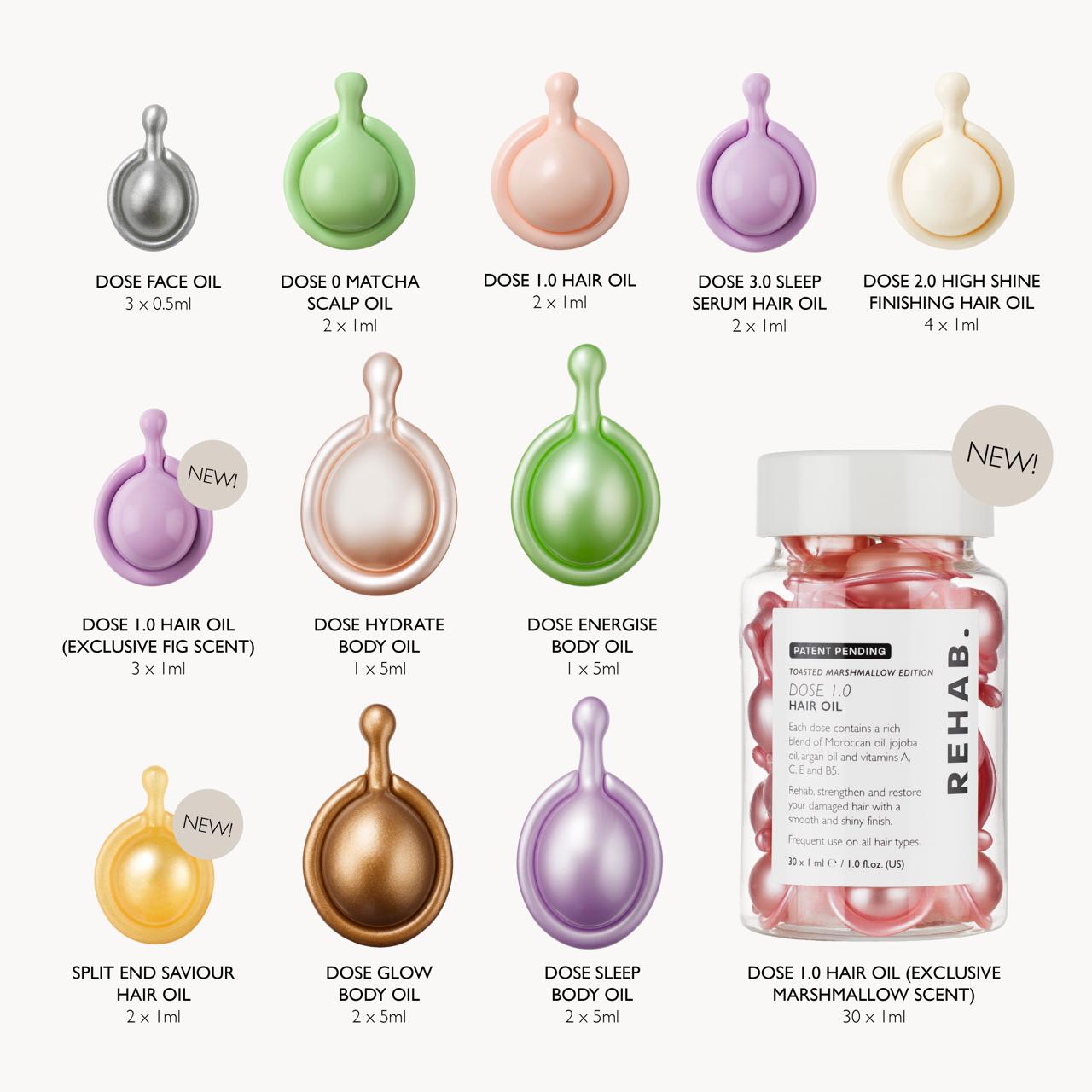 Open REHAB Dose Advent Calendar showing its daily compartments