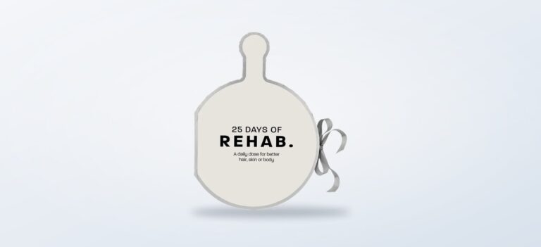 REHAB Dose Advent Calendar arranged as a seasonal product set