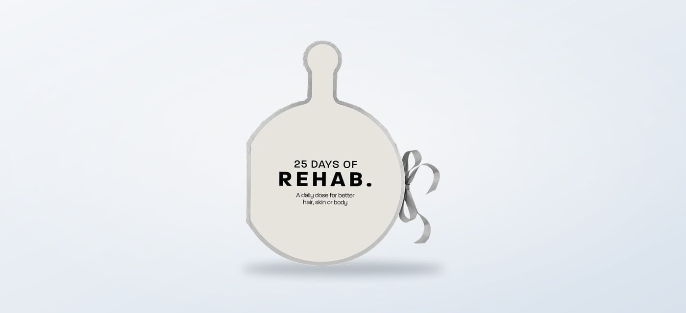 REHAB Dose Advent Calendar arranged as a seasonal product set