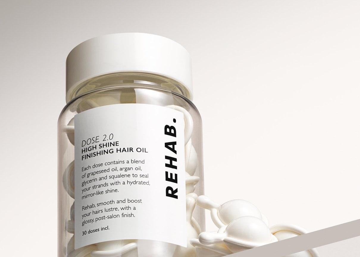 REHAB high shine hair oil product image