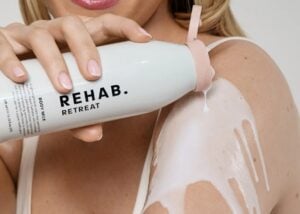 Model shown in REHAB Your Hair campaign photography