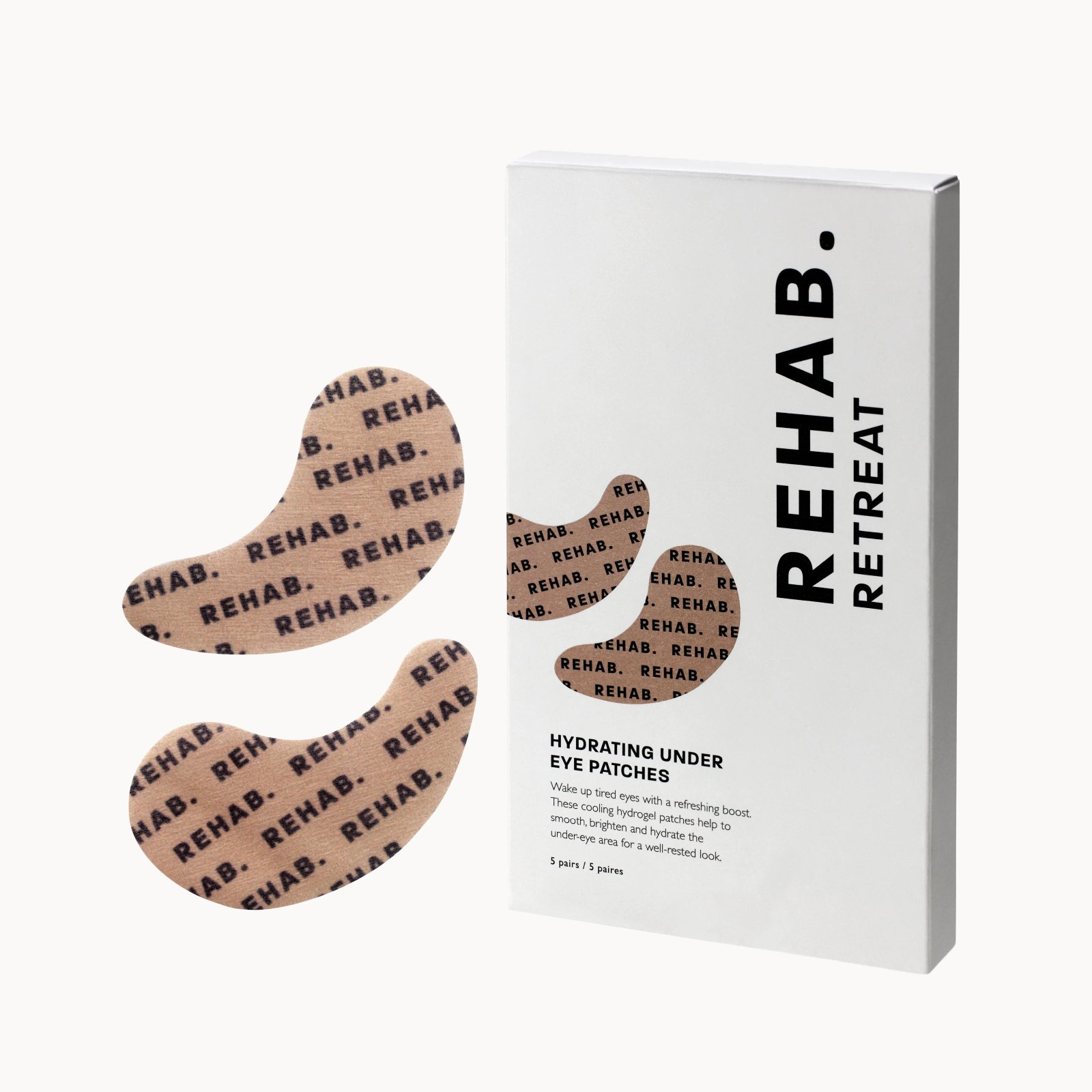 REHAB Your Hair cooling hydrogel under eye patches