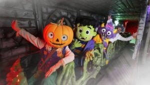 Seasonal rides at West Midlands Safari Park