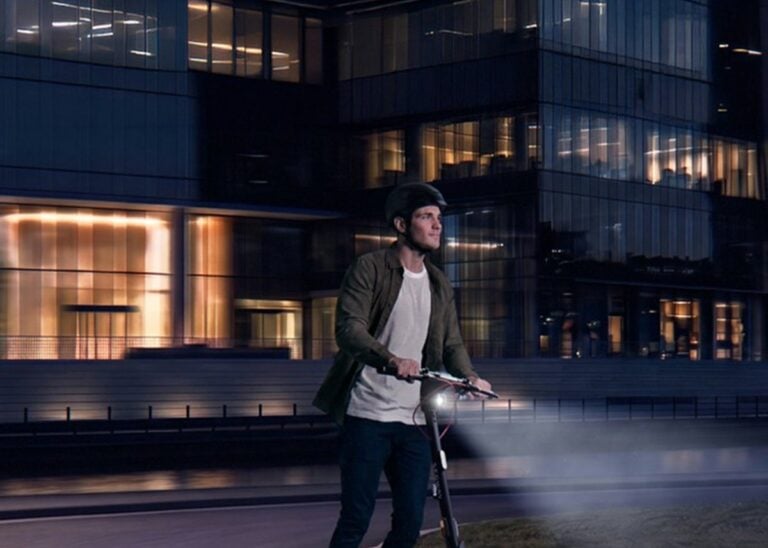 Segway MAX G3 Plus electric scooter in a feature scene