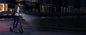 Segway Max G3 Plus electric scooter in a product lifestyle scene