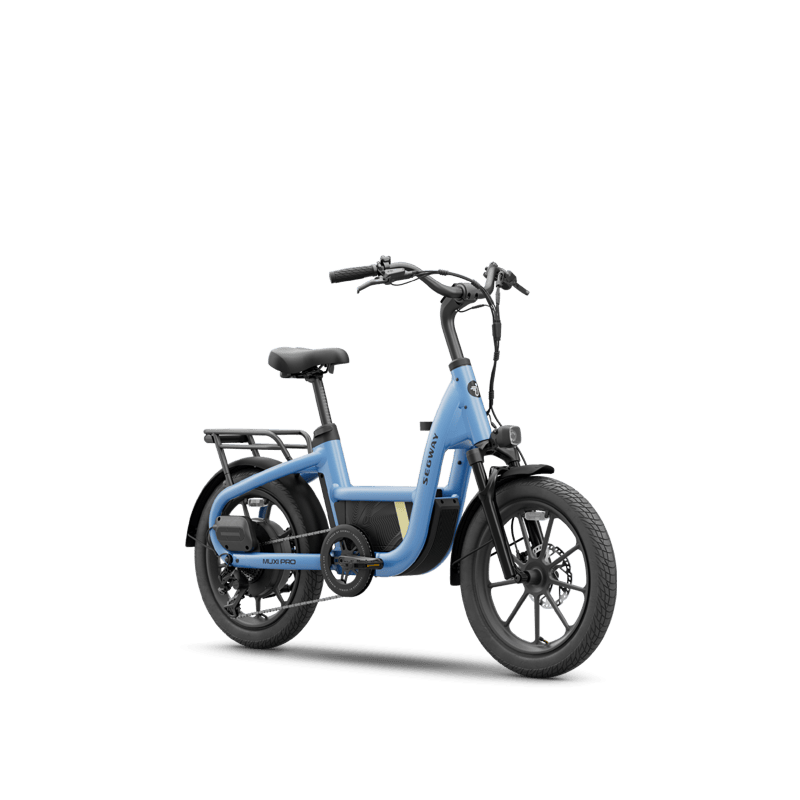 Segway MUXI Pro cargo eBike in blue