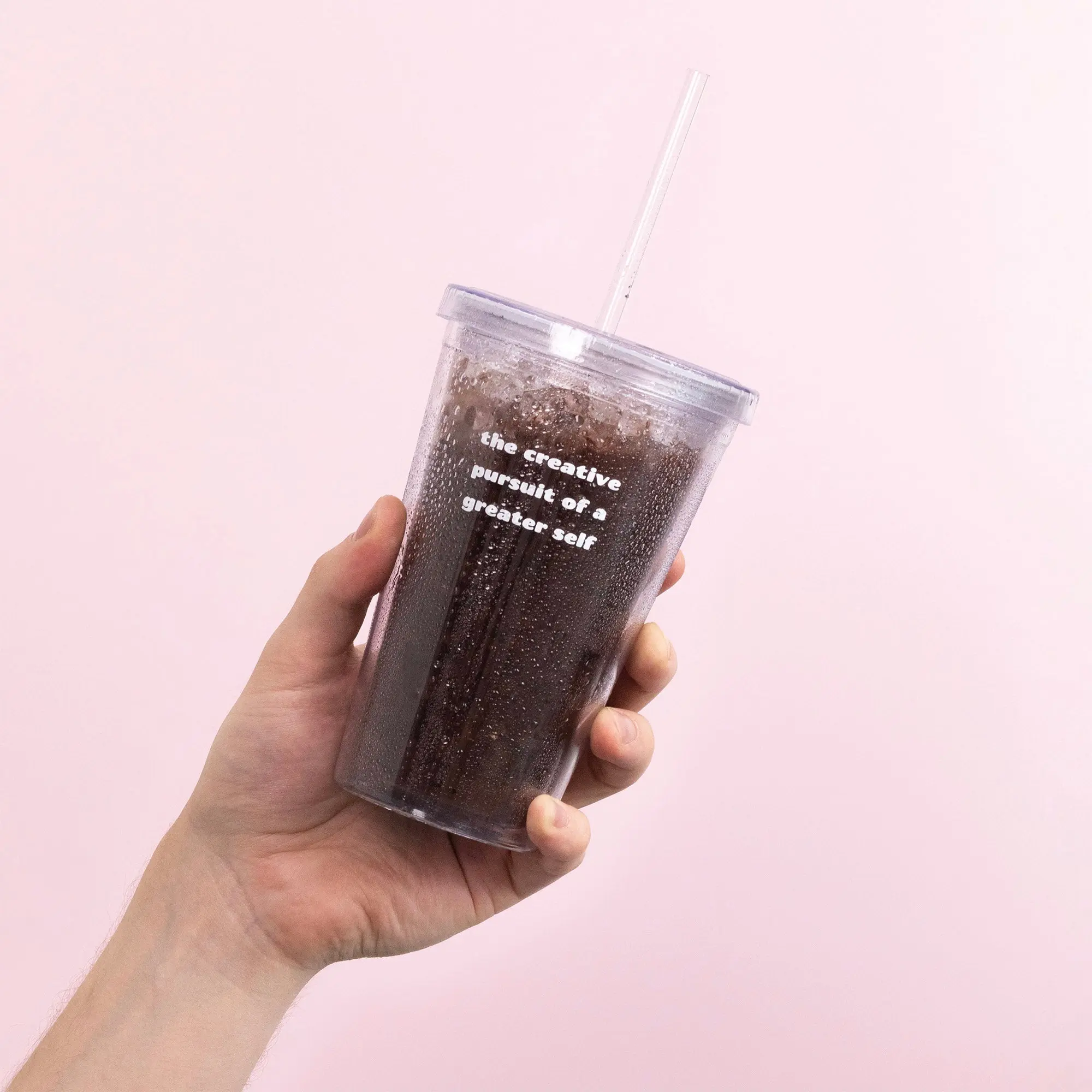 Spacegoods reusable straw cup