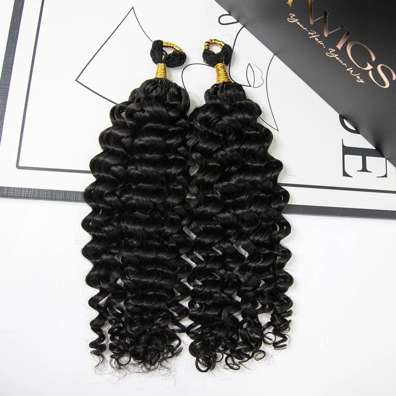 Pre-separated Spanish curl feather crochet hair