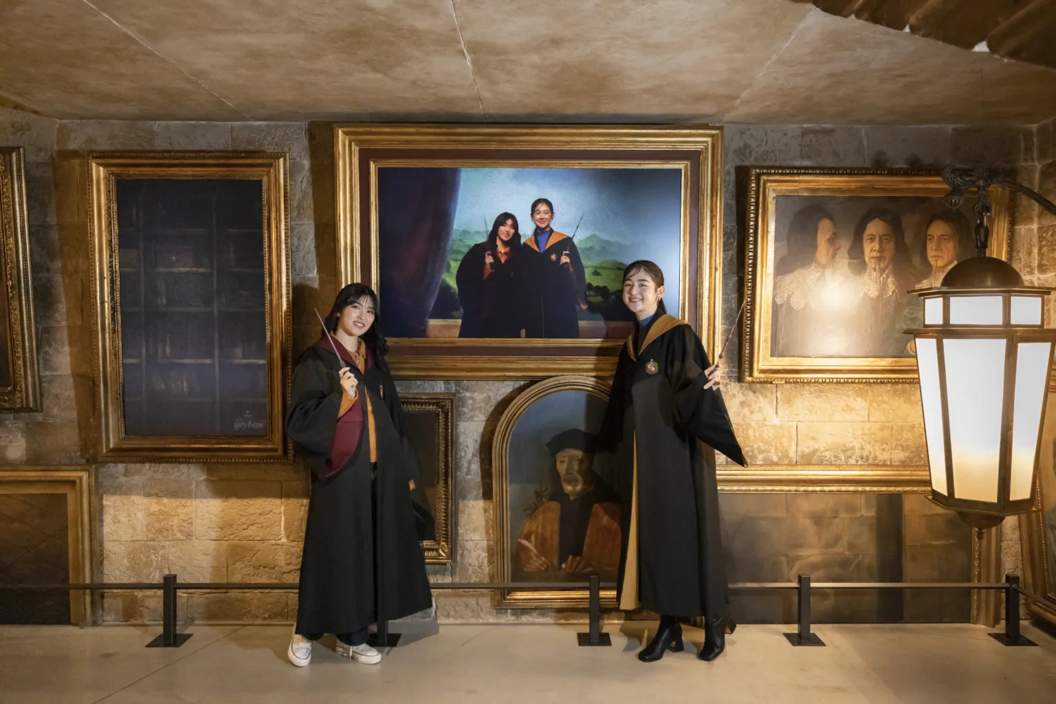Moving portrait experience at the Tokyo Studio Tour