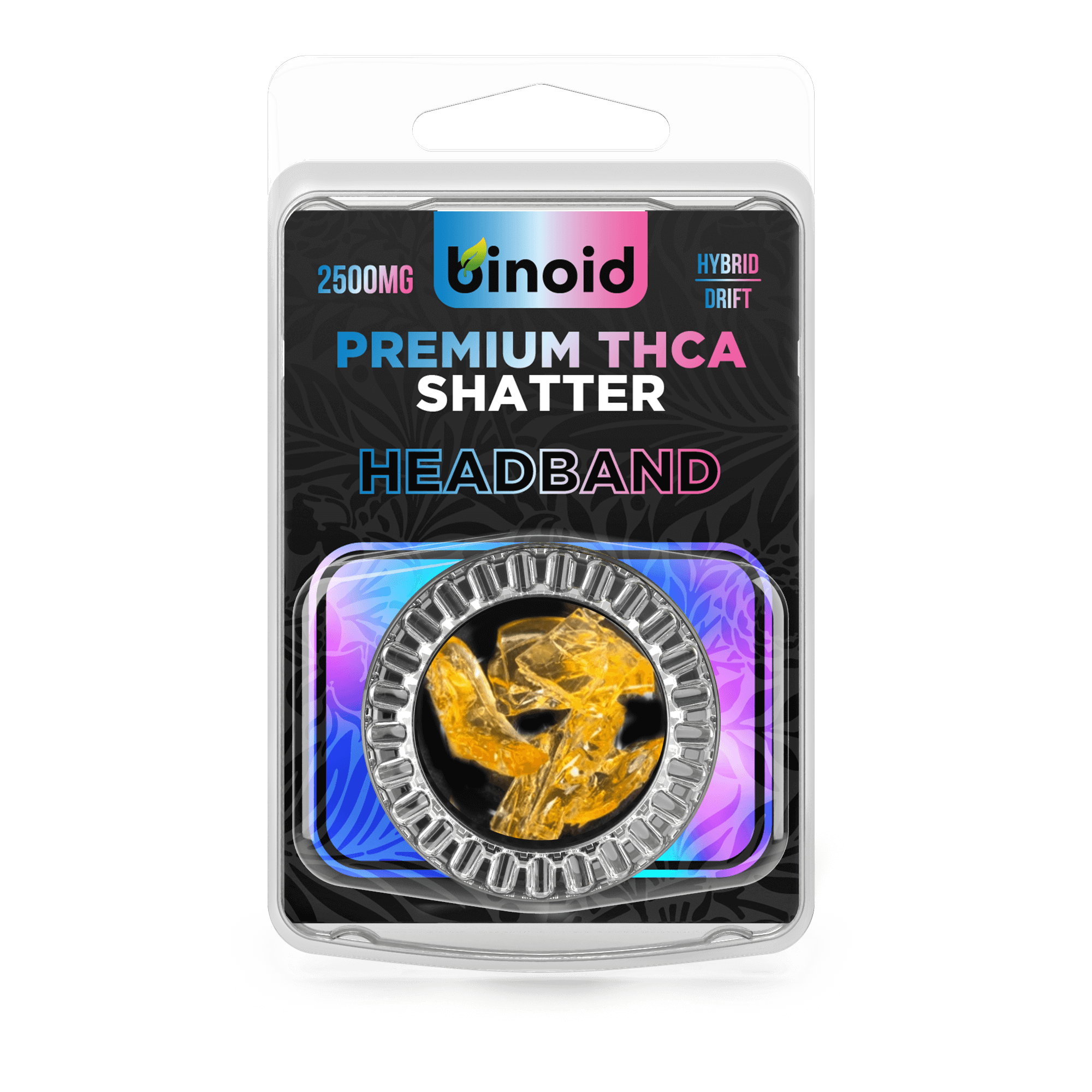 THCA shatter product package