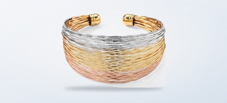 Bangle in pure yellow brass
