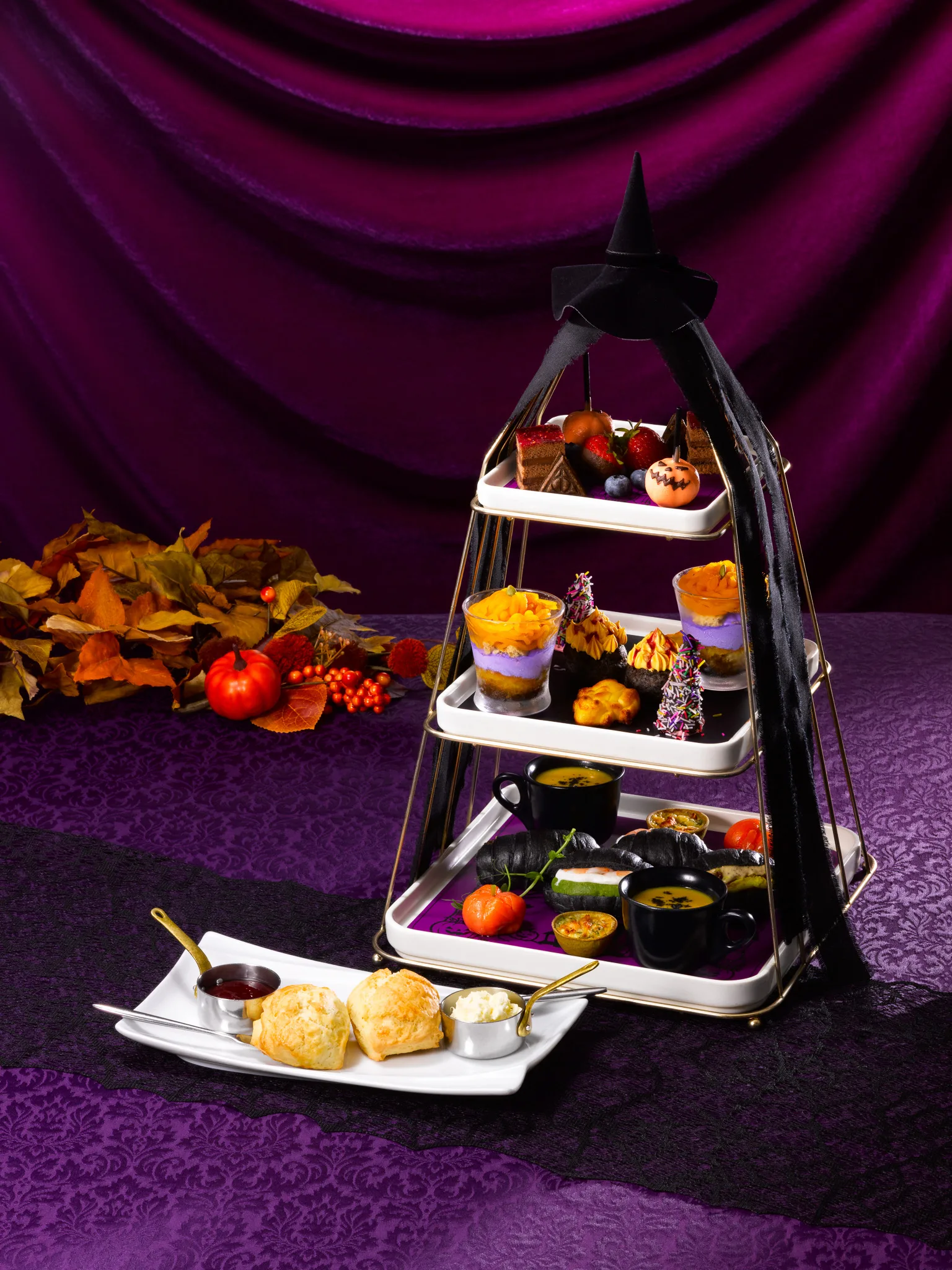 Dark Arts afternoon tea presentation at Warner Bros. Studio Tour Tokyo