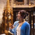 Digital Guide device offered at the Studio Tour