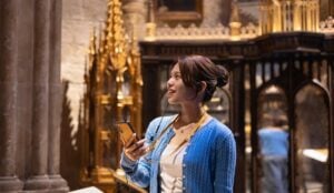 Digital Guide device offered at the Studio Tour