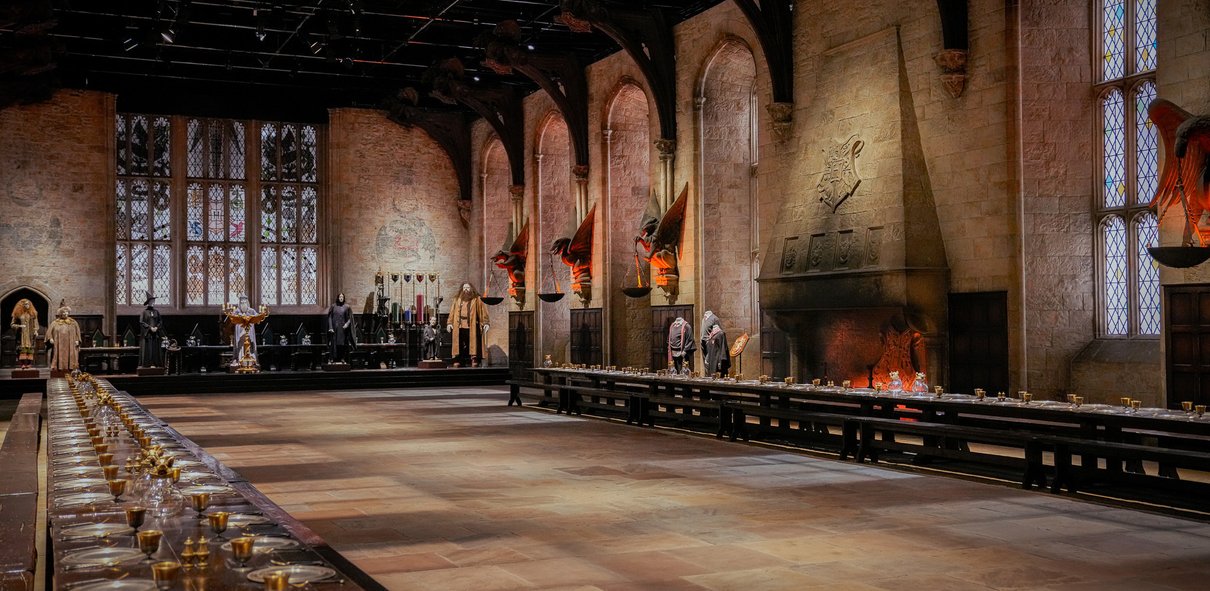 Interior view of the Warner Bros. Studios Japan Studio Tour experience