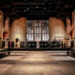 The Great Hall film set inside Warner Bros. Studio Tour Tokyo
