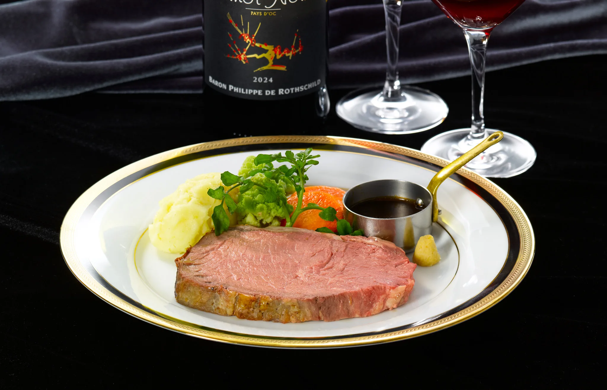 Savory dish from the High Tea experience at Warner Bros. Studios Japan