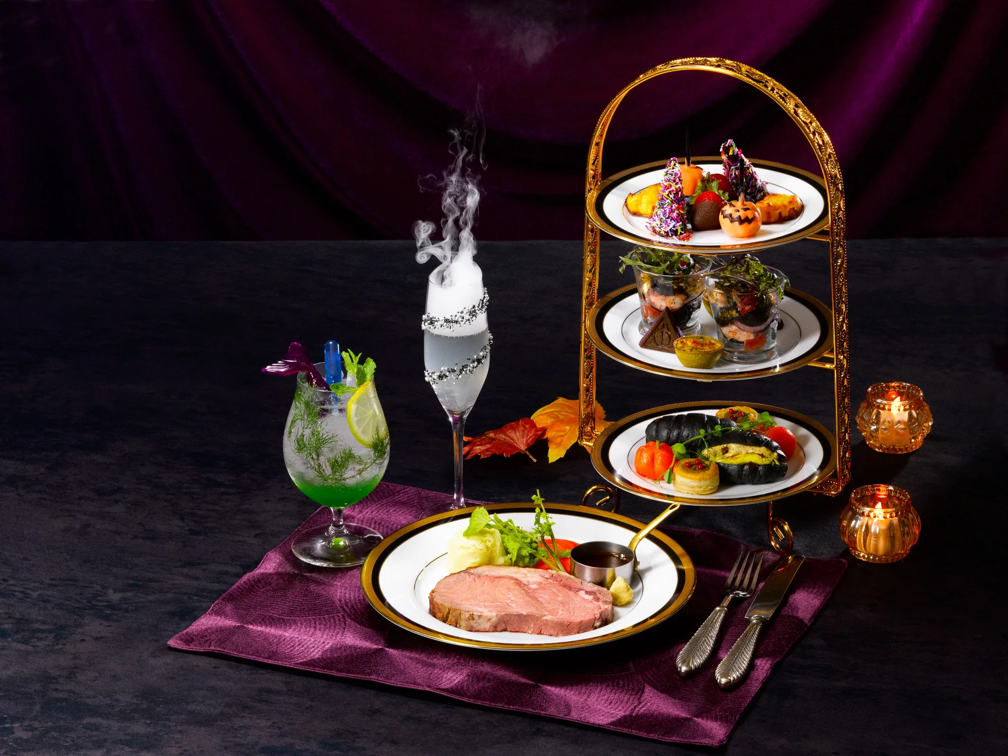 Dark Arts evening high tea at Warner Bros. Studio Tour Tokyo