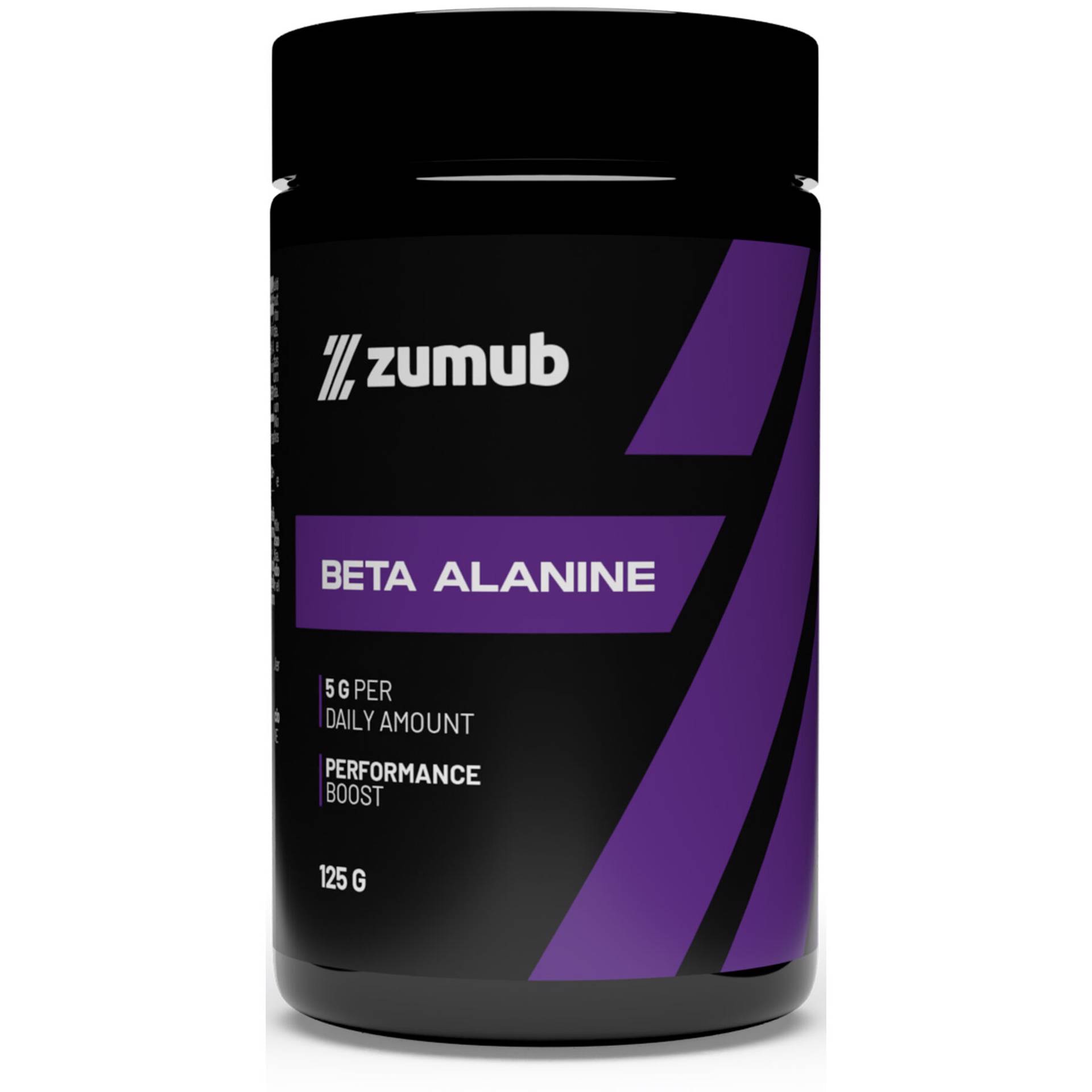 Pot de bêta-alanine Zumub noir et violet