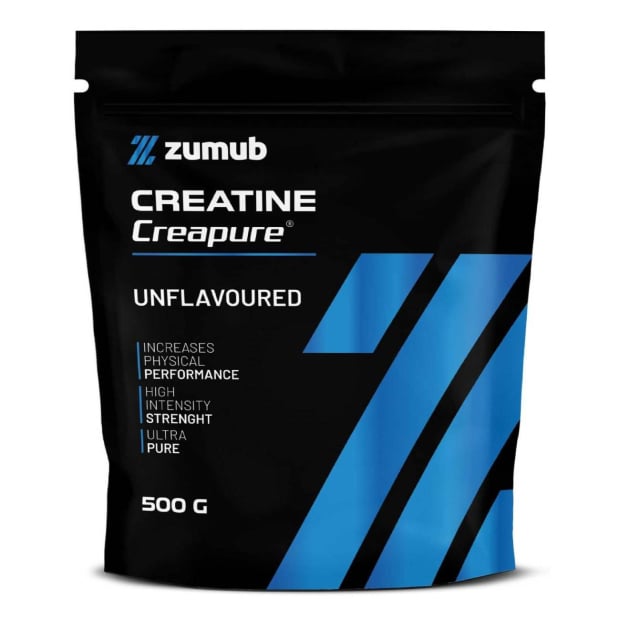 Sachet de créatine Creapure sans arôme Zumub